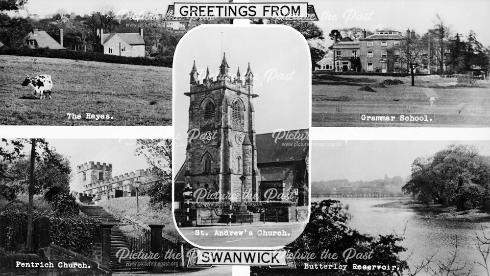 Five Views of Swanwick, Pentrich and Butterley, c 1950