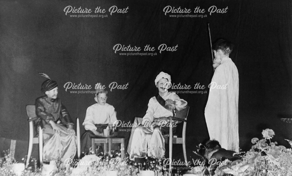 Ripley County Senior Boys' School Christmas Play, c 1950