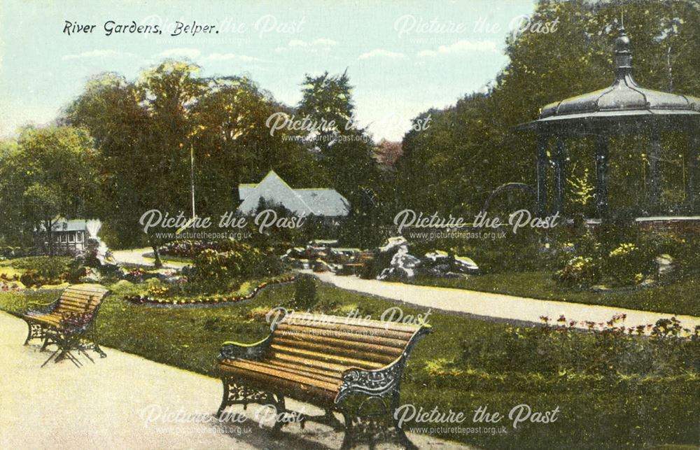 River Gardens, Belper, c 1910