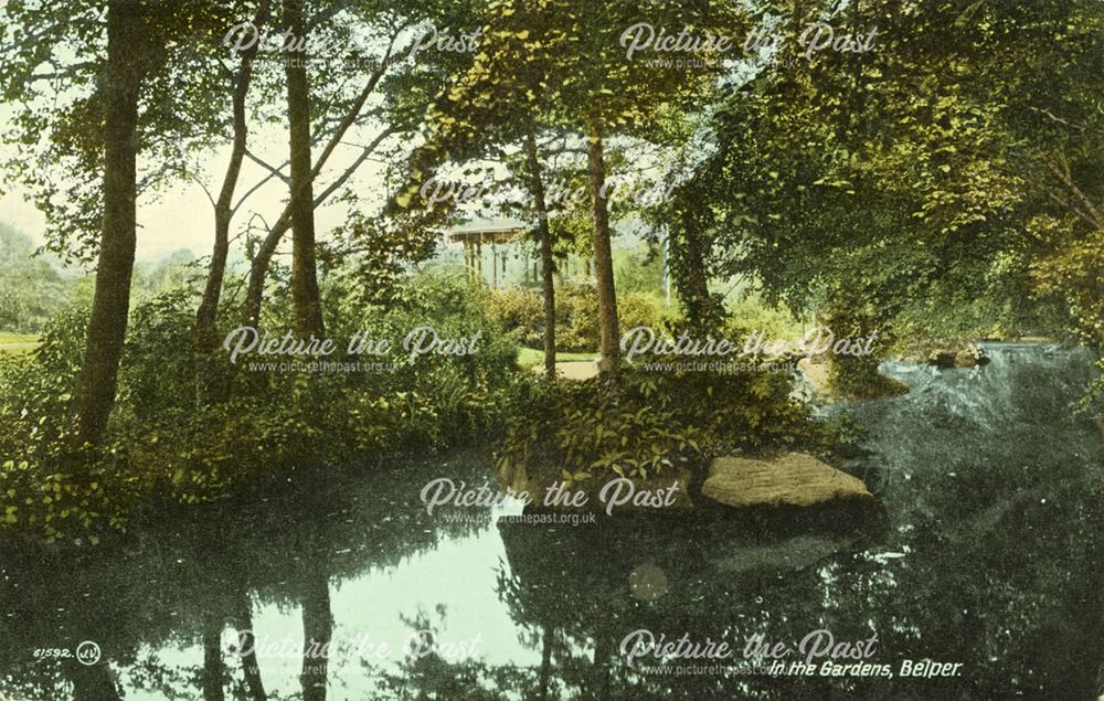 River Gardens, Belper, c 1910