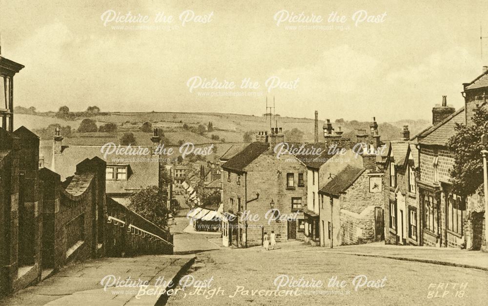 High Pavement, Belper, c 1940