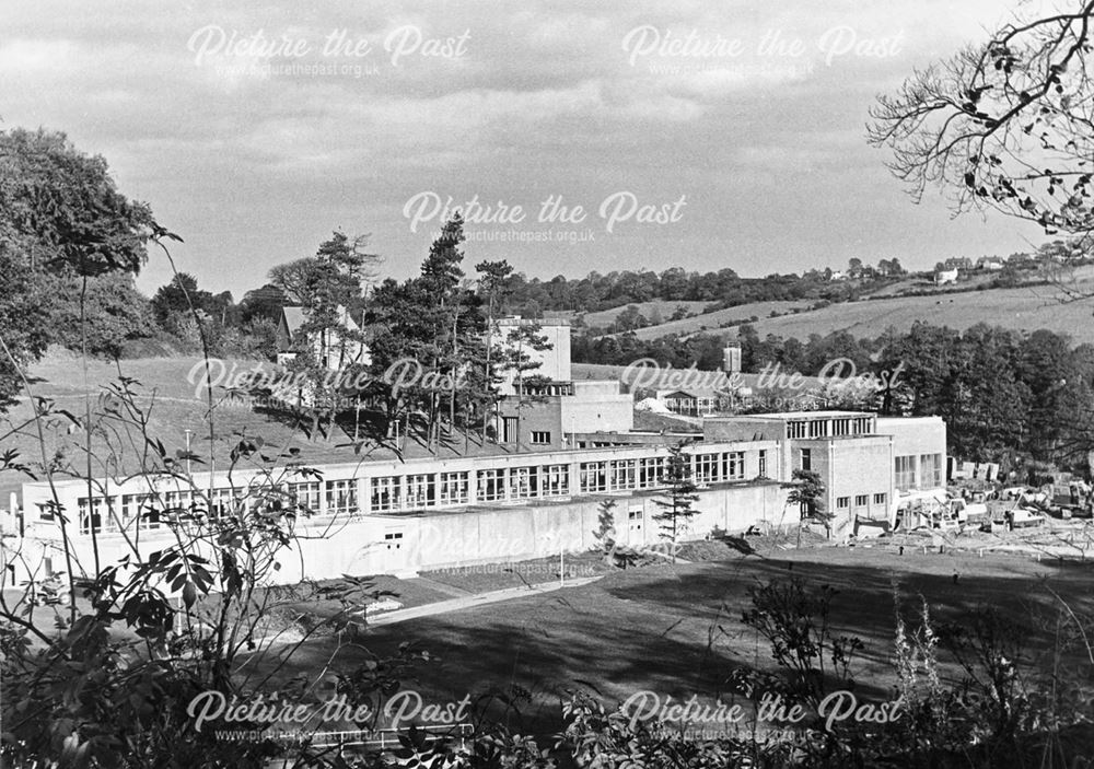 Treatment Works, Ogston Reservoir, c 1960