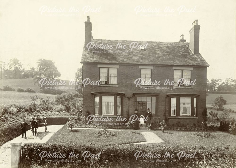 Bartholomew Family at Sturston Lodge, Ashbourne, c 1900