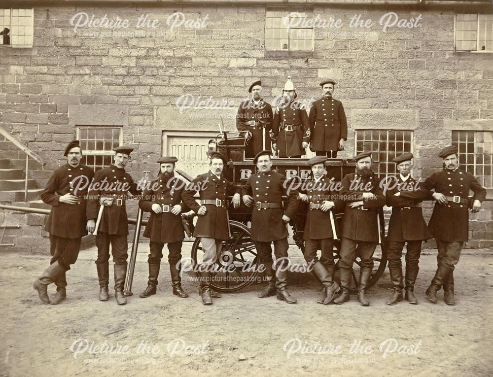 Belper Fire Brigade, c 1890