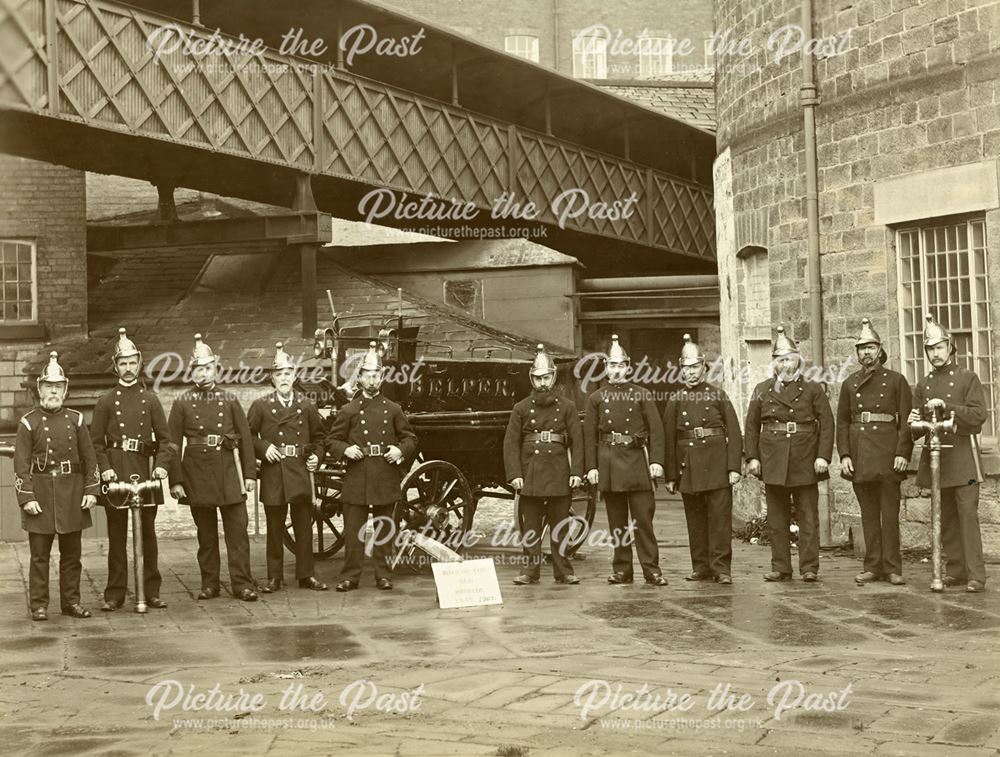 Boys of the Old Belper Fire Brigade, 1902