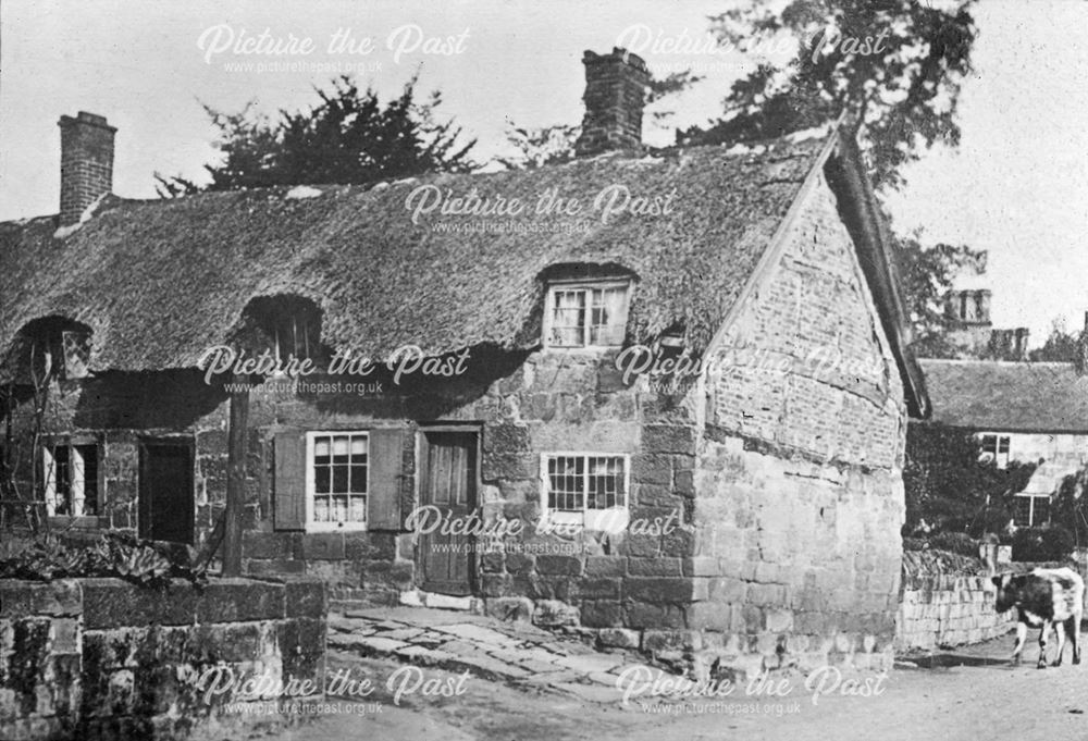 Thatched Cottage on site of Church Hall, Duffield