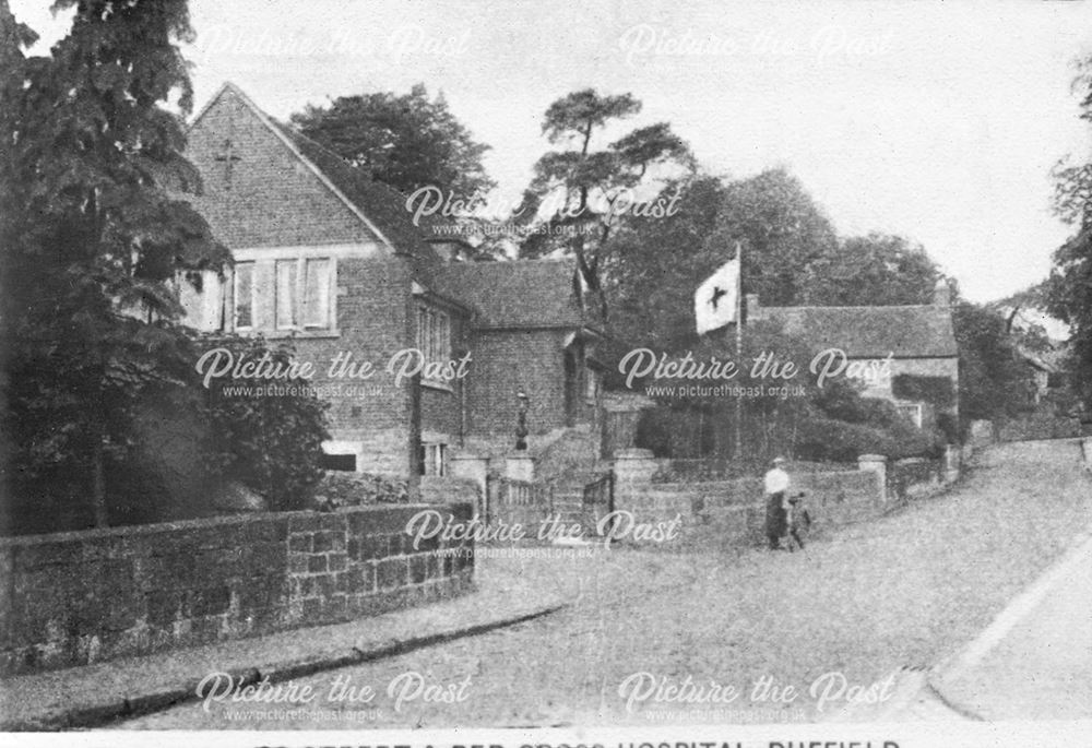 Church Hall as a Hospital, Duffield, 1914-18