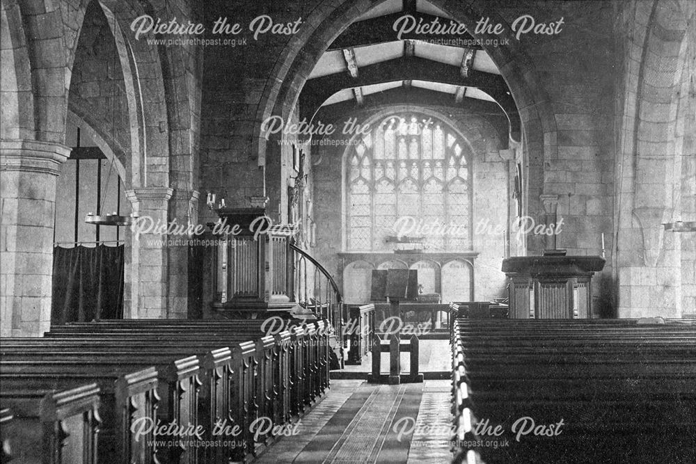 St. Alkmund's Church - interior, Church Drive, Duffield