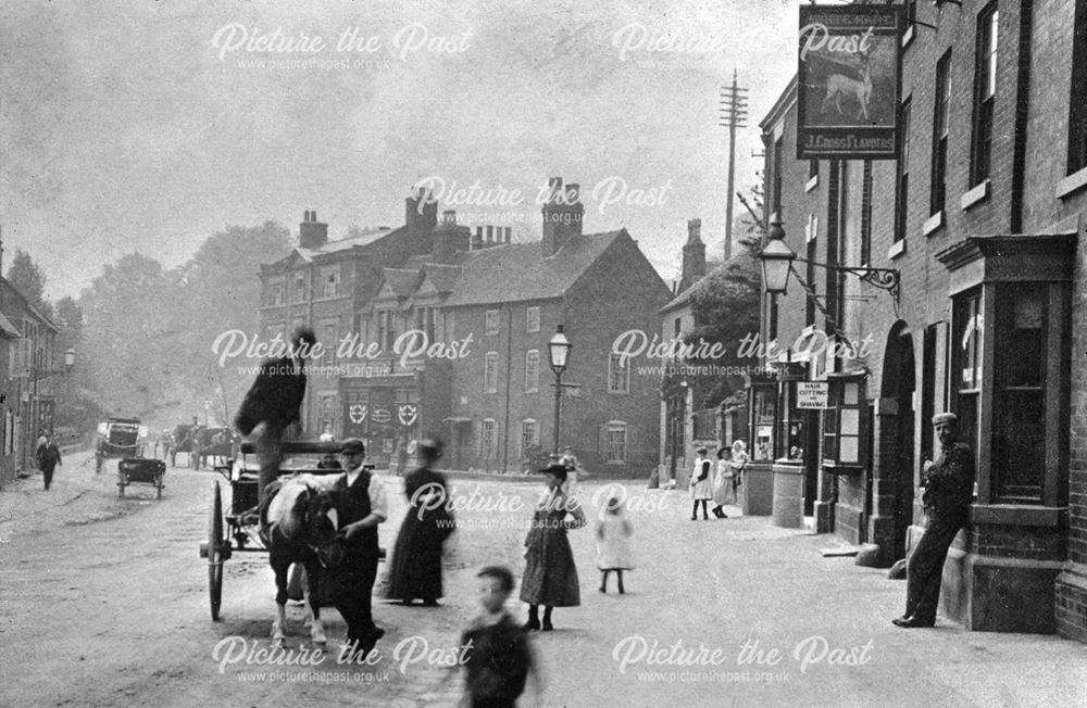 The White Hart, Town Street, Duffield, c 1890s-1900s