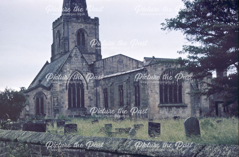 St Alkmund's from South East, Church Drive, Duffield, 1961