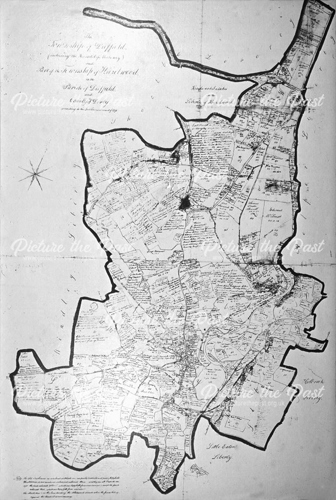 Duffield Enclosures Map, 1791