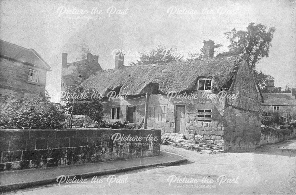 Cottages on Site of Church Hall, Duffield, c 1890