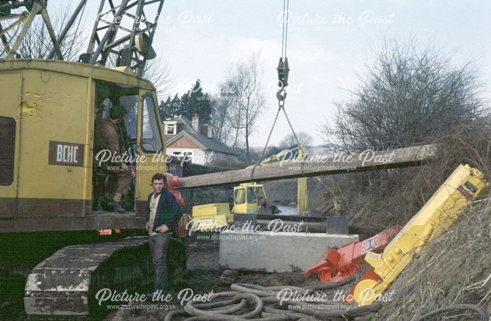 Ecclesbourne Flood Scheme, Duffield, 1974-76