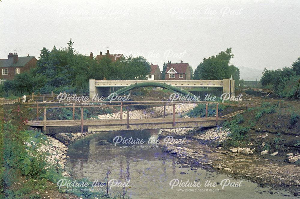 Ecclesbourne Flood Scheme, Duffield, 1974-76