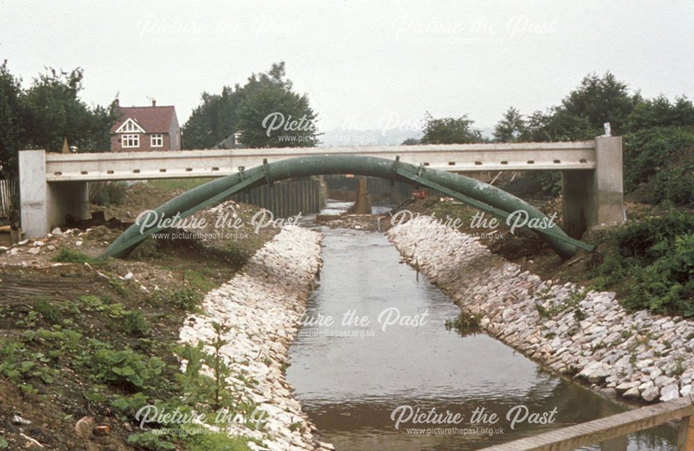 Ecclesbourne Flood Scheme, Duffield, 1974-76