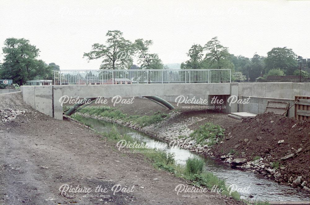 Ecclesbourne Flood Scheme, Duffield, 1974-76