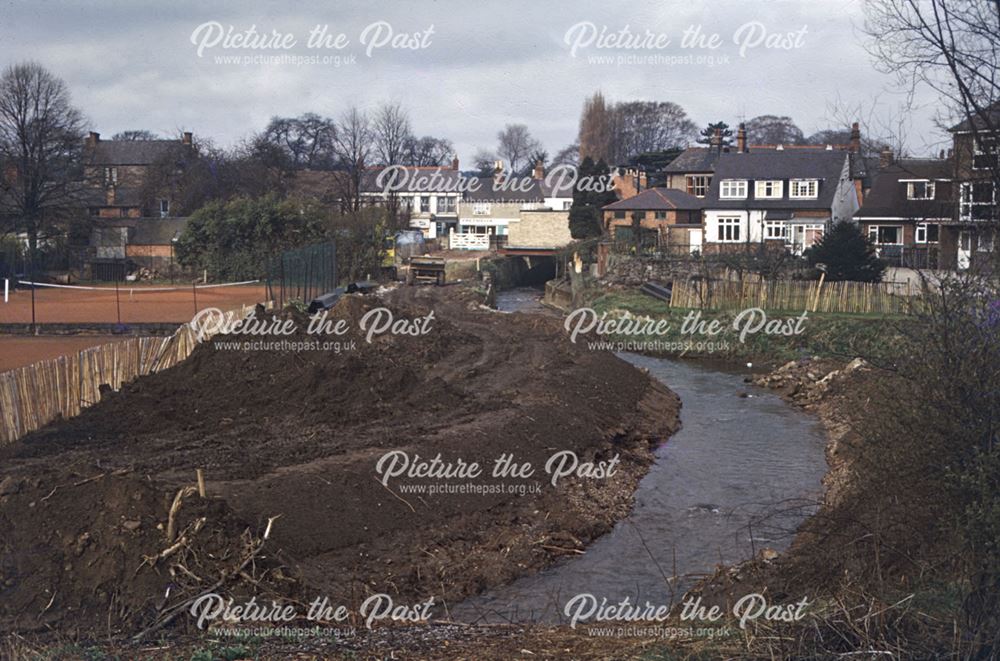 Ecclesbourne Flood Scheme, Duffield, 1974-76