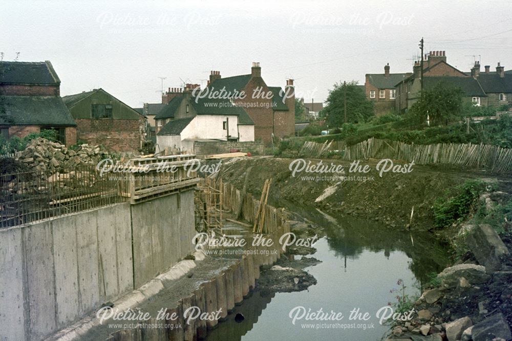 Ecclesbourne Flood Scheme, Duffield, 1974-76