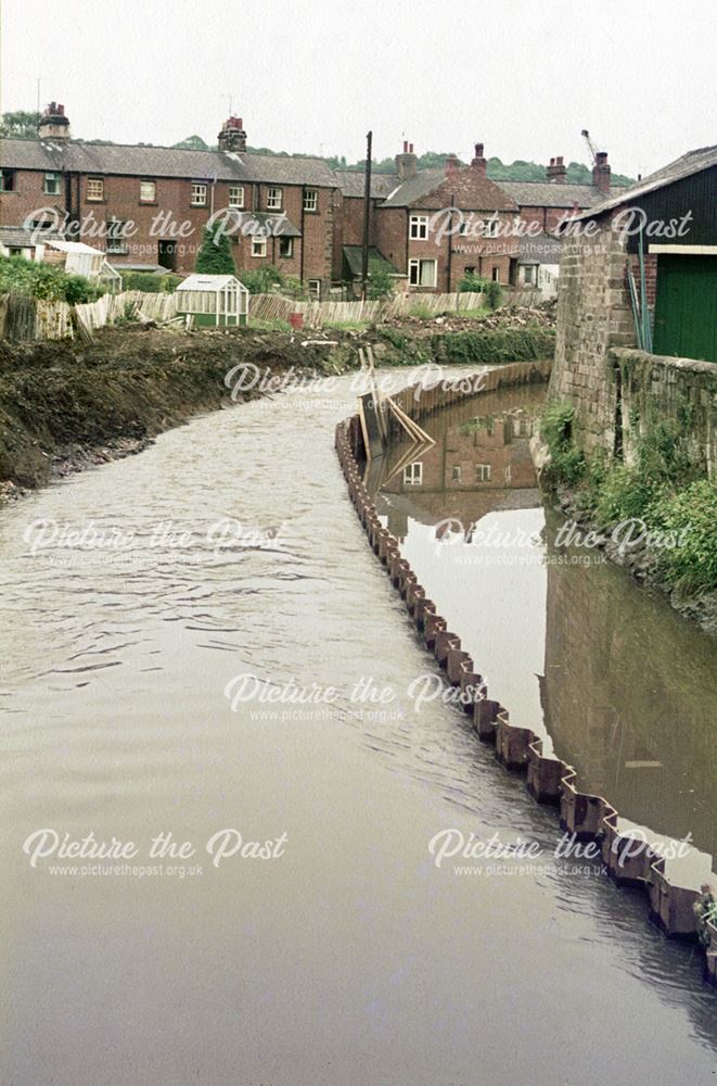Ecclesbourne Flood Scheme, Duffield, 1974-76