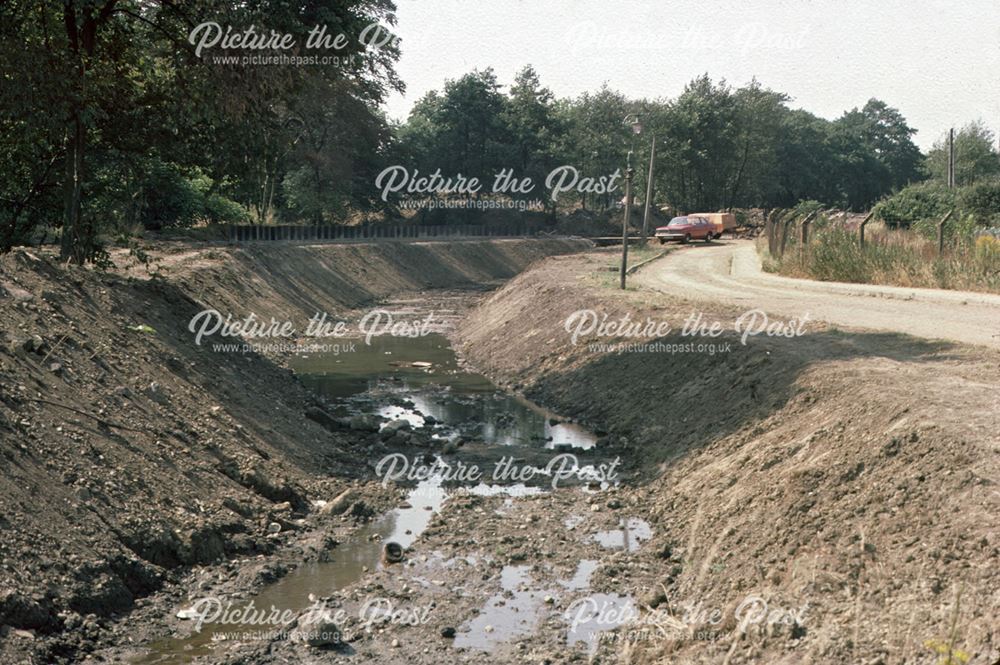 Ecclesbourne Flood Scheme, Duffield, 1974-76