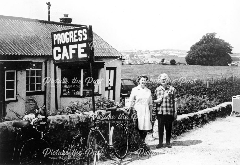 Progress Cafe, near Belper, c 1950s