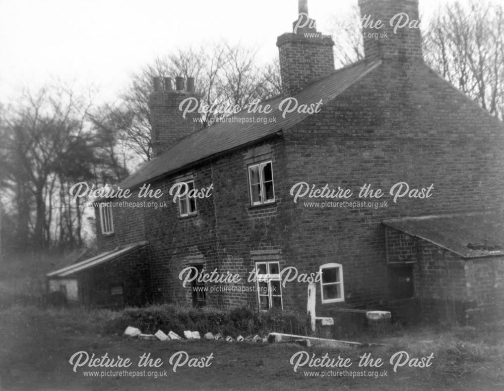 Old Cottages, High Holborn, Codnor Gate, Derbyshire, c 1950s