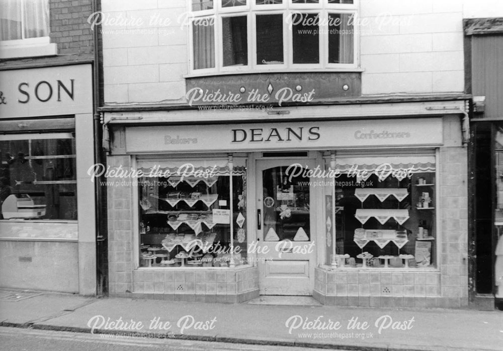 Deans Bakery, 15 Church Street, Ripley, 1978