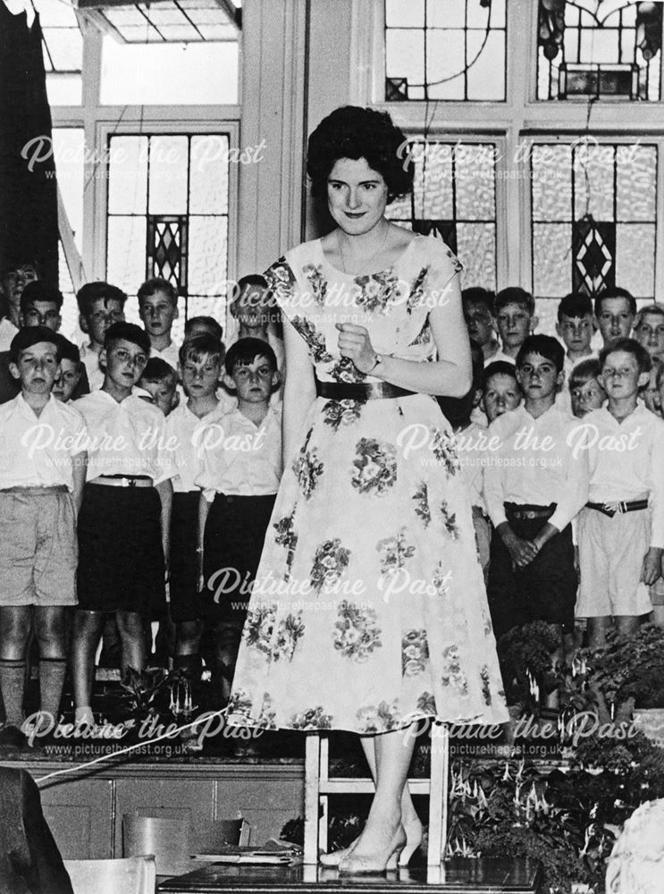 Choir Conductor, Ripley County Senior Boys School, 1955