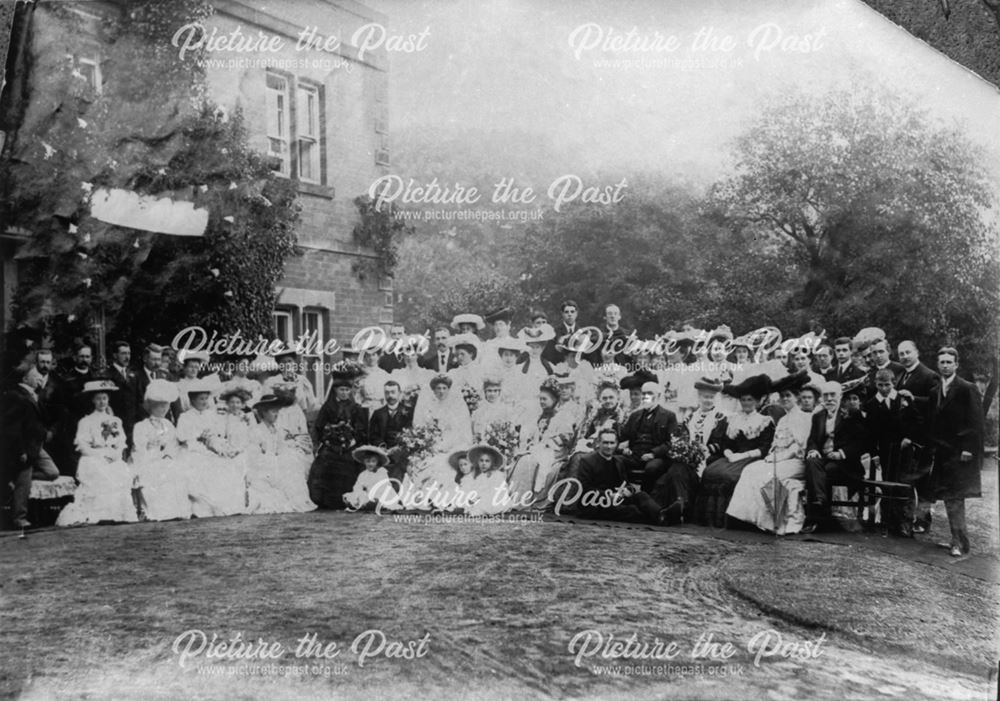 Society Wedding, Ripley, c 1900s