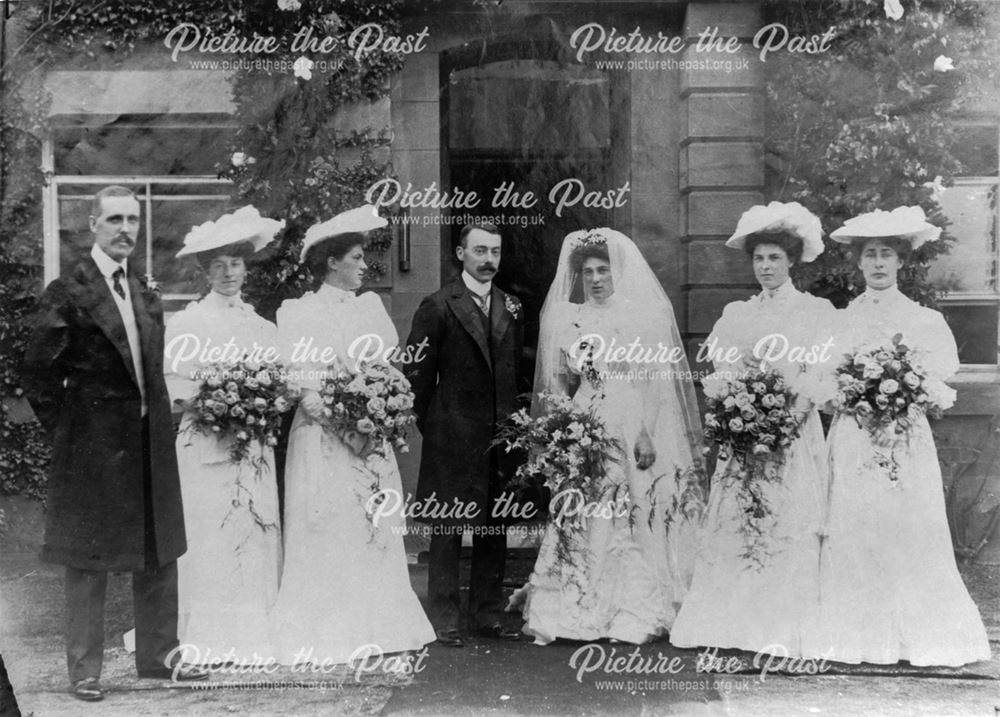 Society Wedding, Ripley, c 1900s