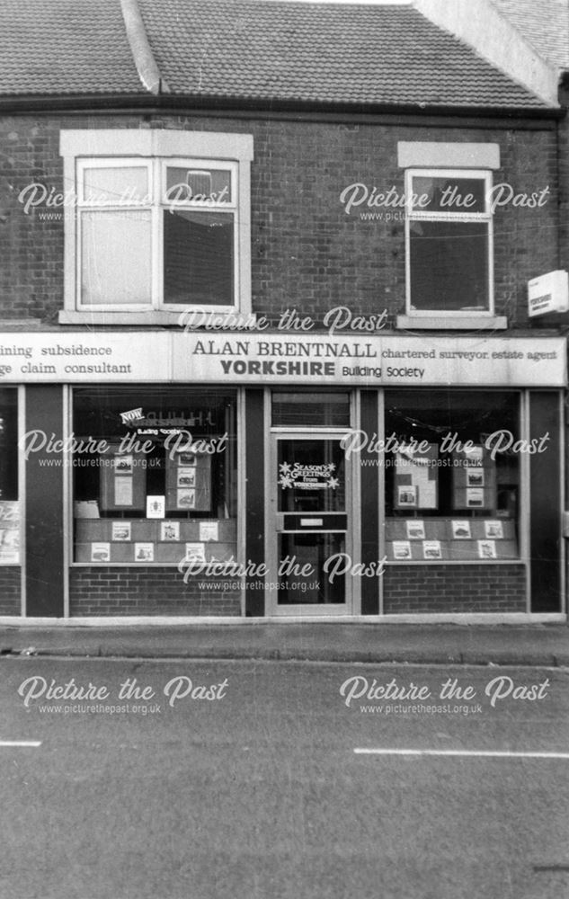 Alan Brentall Estate Agent, High Street, Ripley c 1980s