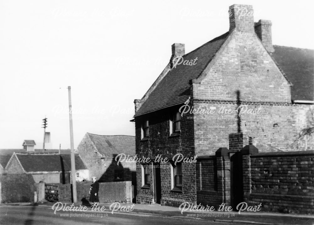 Cottages in Loscoe, 1950s