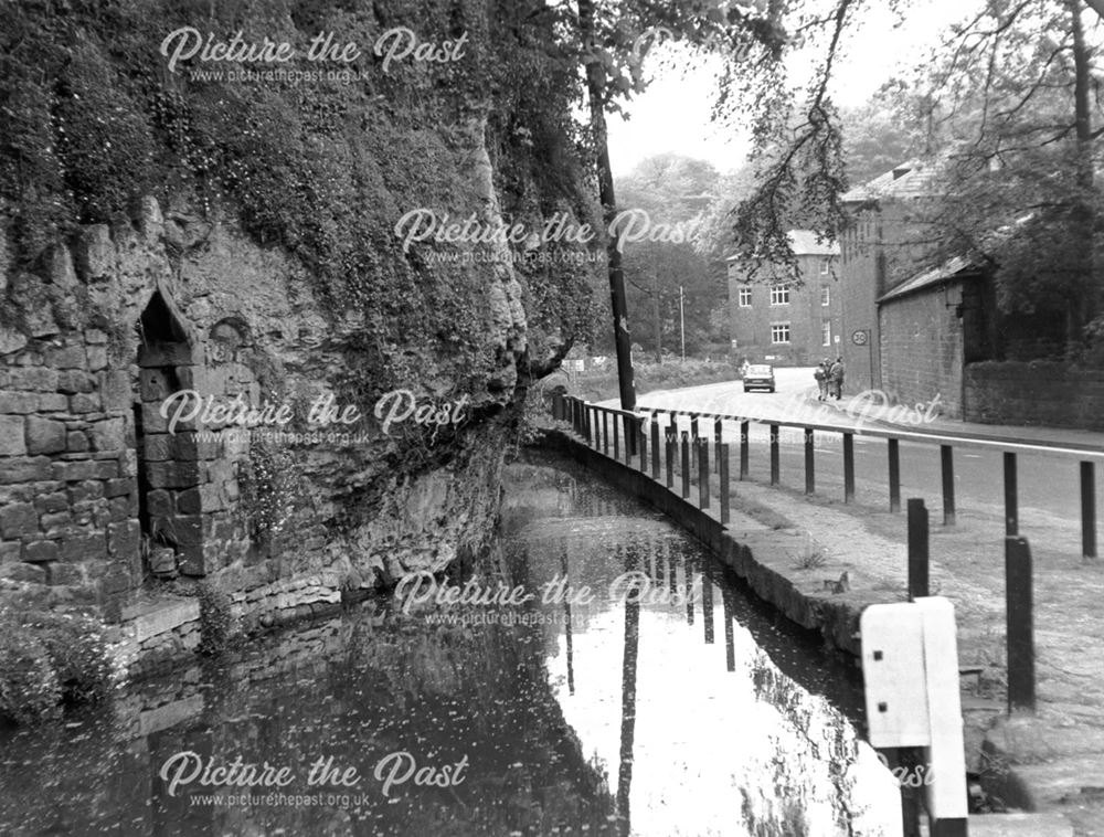 Water Channel off Cromford Canal, Cromford Wharf, Cromford, c 1960s?