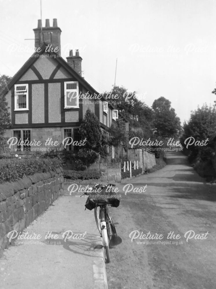 Houses, Horsley Lane, Coxbench, c 1950s