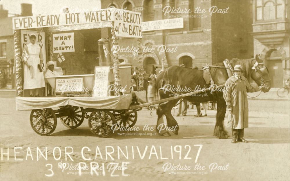 Carnival, Market Place, Heanor, 1927