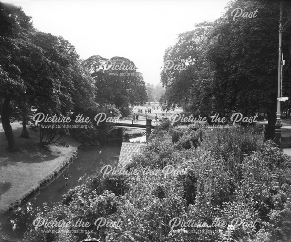 Bridge on the River Wye - Pavilion Gardens, Buxton