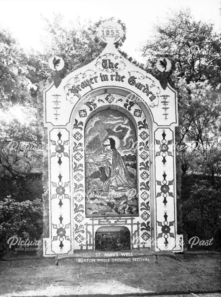 Well dressing float, St Anne's Well