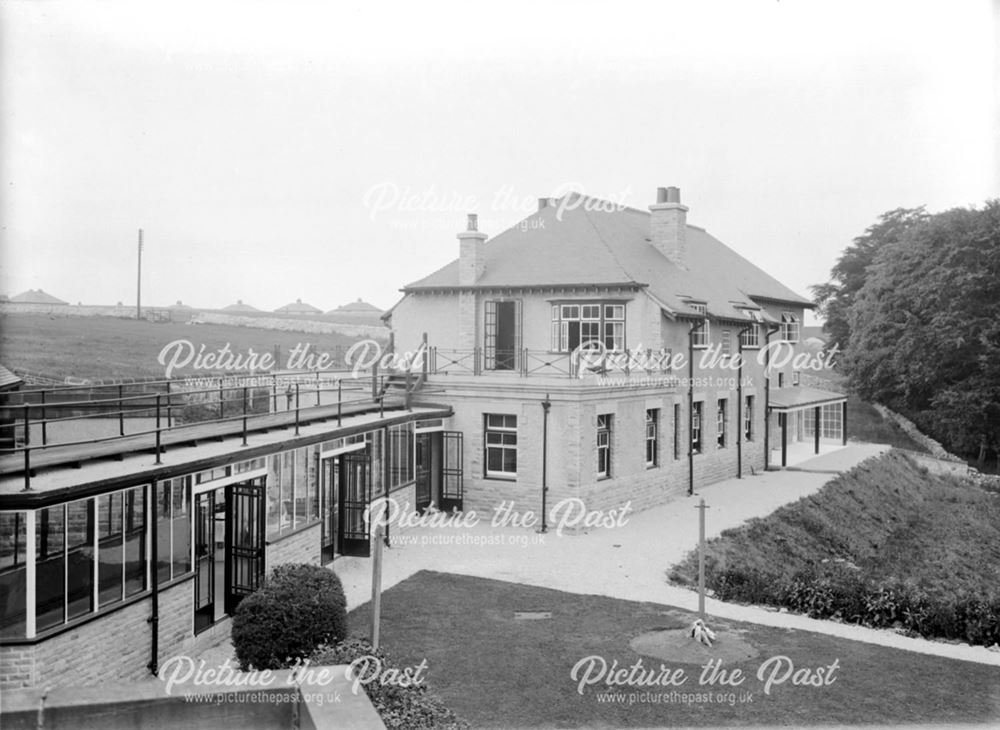 Exterior of the new Children's Ward - Buxton and District Cottage Hospital
