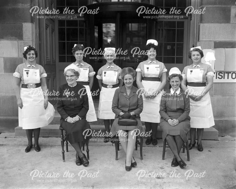 Presentation of awards to nurses - The Devonshire Royal Hospital