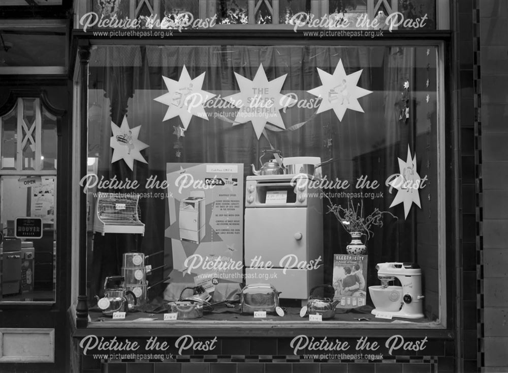 Window dressing, North Western Electricity Board showrooms