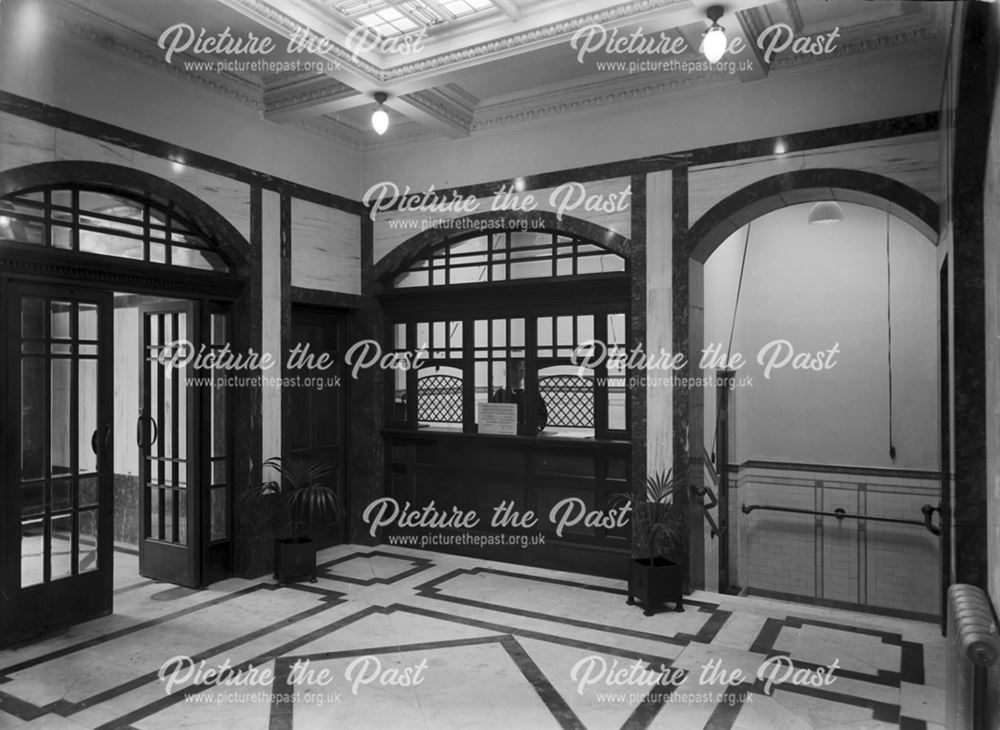 Natural Baths -entrance hall and pay office