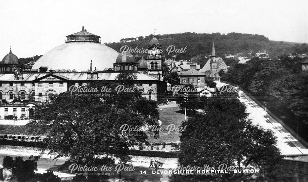 Devonshire Hospital, Buxton, c 1929