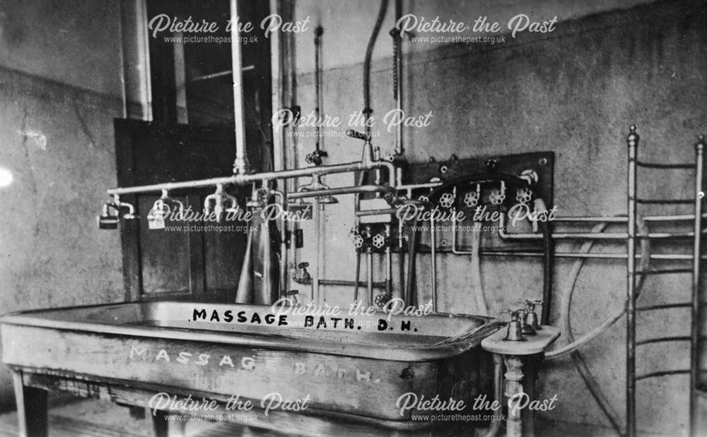 Massage Bath, Devonshire Hospital, Buxton, pre 1934