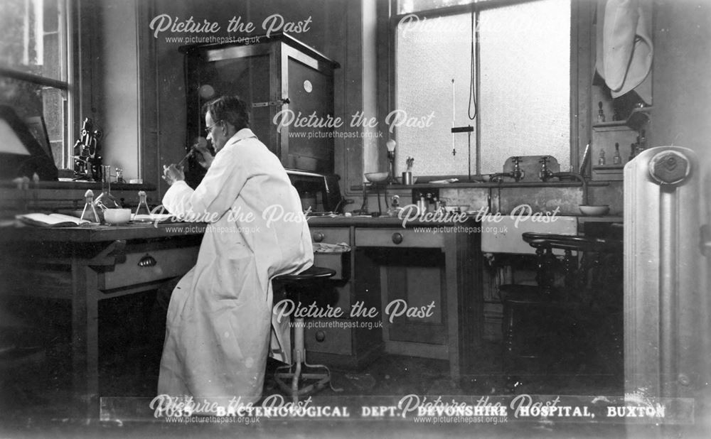 Bacteriological Department, Devonshire Hospital, Buxton, pre 1934