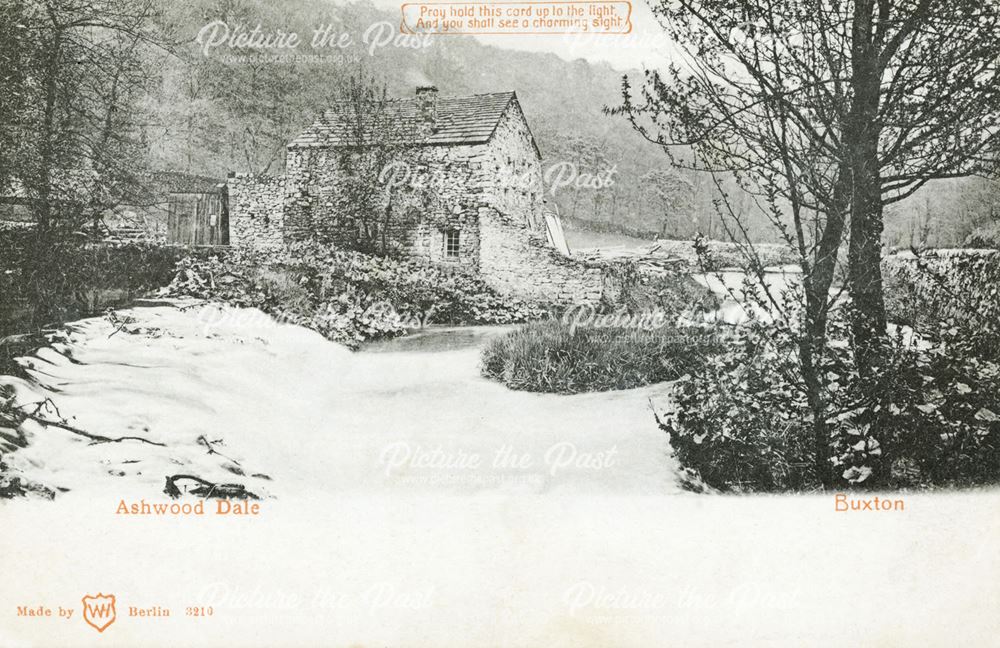 Saw mill, Ashwood Dale, Buxton, c 1905 ?