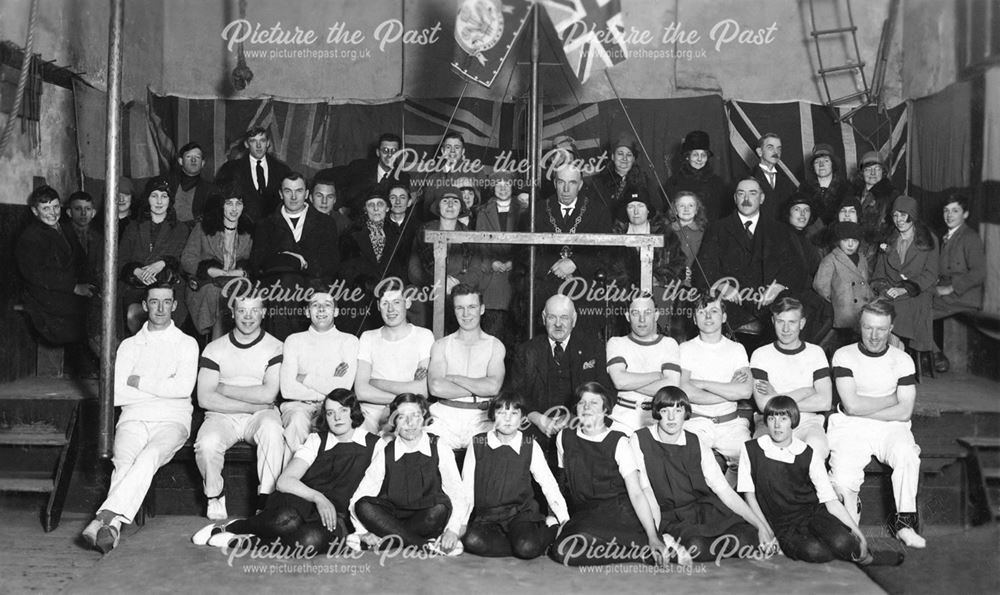 Ben Simpson's Gym, Torr Street, Buxton, c 1930s ?