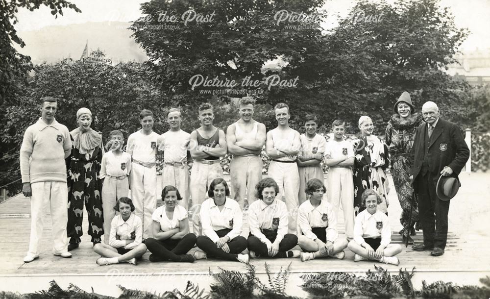 Ben Simpson's Gym, Torr Street, Buxton, c 1930s ?