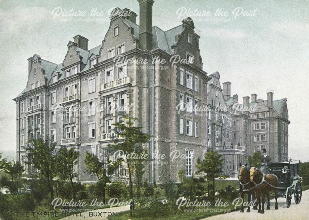 Empire Hotel, Buxton, c 1906