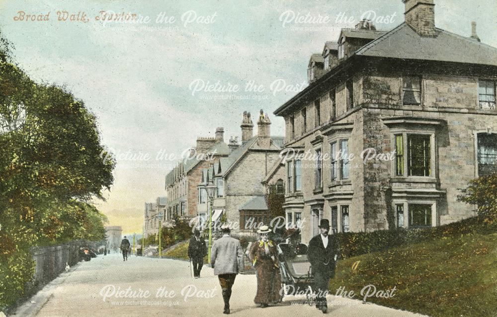 Broad Walk, Buxton, c 1905