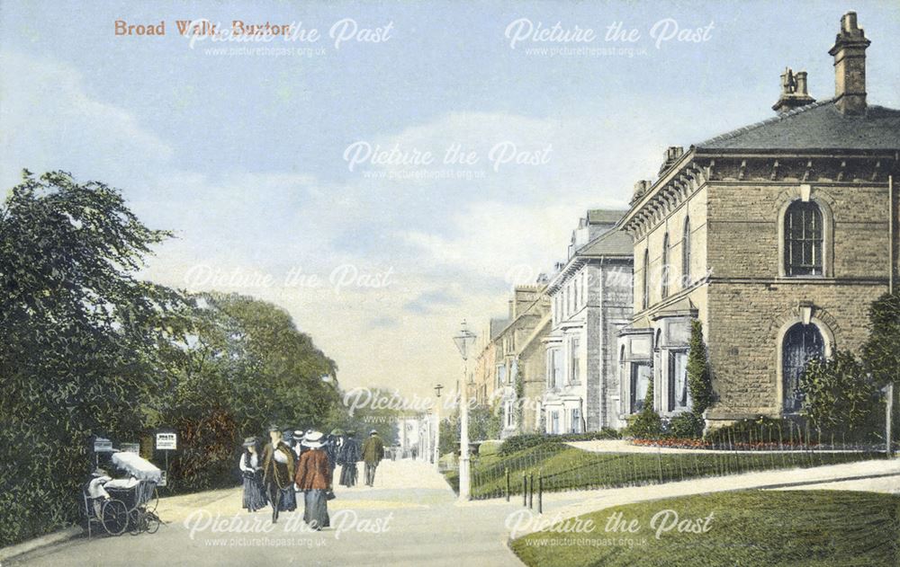 Broad Walk, Buxton, c 1905 ?